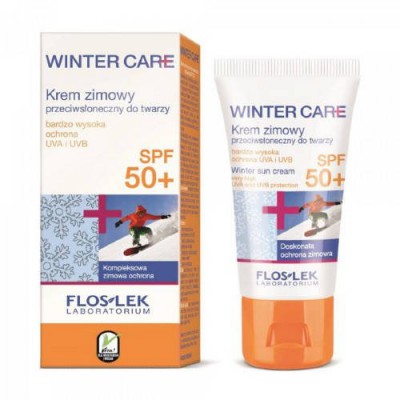 Miniaturka artykułu - FLOS-LEK WINTER CARE Krem zimowy SPF 50+ 30ml