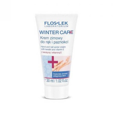 Miniaturka artykułu - FLOS-LEK WINTER CARE Krem zimowy do rąk i paznokci, 30ml