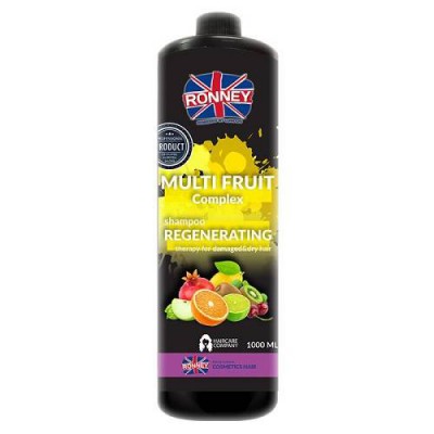 Miniaturka artykułu - RONNEY Szampon regenerujący - multi fruit, 1000ml