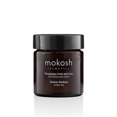 Miniaturka artykułu - MOKOSH Korygujący krem pod oczy Zielona herbata, 30ml