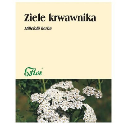 Miniaturka artykułu - FLOS Ziele Krwawnika zioła do zaparzania, 50g