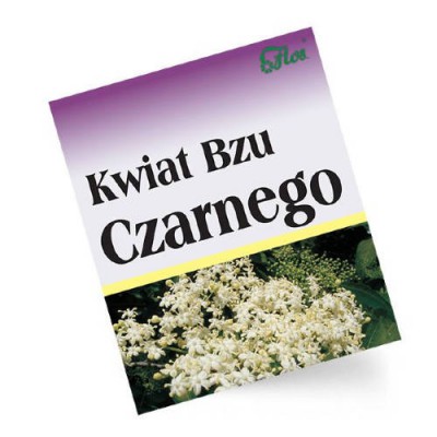 Miniaturka artykułu - Kwiat Bzu Czarnego zioła do zaparzania, 50g