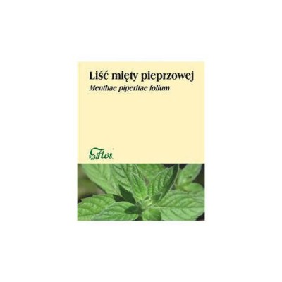 Miniaturka artykułu - FLOS Liść Mięty pieprzowej, 50g