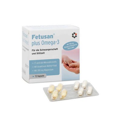 MITOPHARMA Fetusan plus Omega-3, 72kaps.