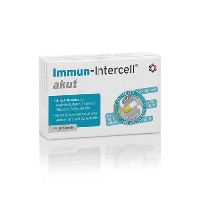 Miniaturka artykułu - MITOPHARMA Immun-Intercell akut, 20kaps.