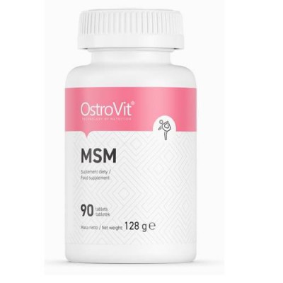 Miniaturka artykułu - OstroVit MSM, 90 tabletek