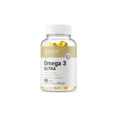 Miniaturka artykułu - OstroVit Omega 3 ULTRA, 90kaps.