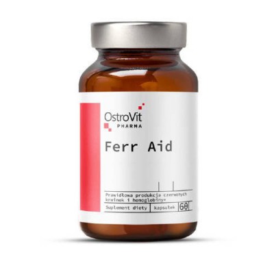 OstroVit Pharma Ferr Aid, 60 kapsułek