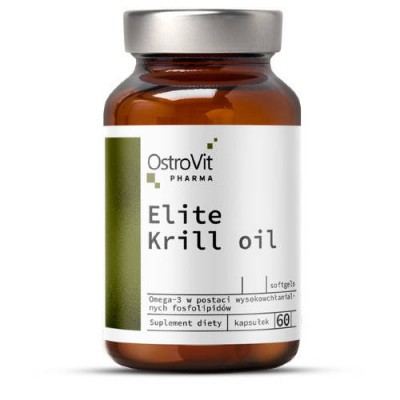 OstroVit Pharma Elite Krill Oil, 60 kaps.