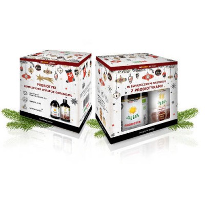 LIVING FOOD Zestaw Świąteczny z probiotykami, 2x500ml