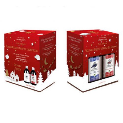 Miniaturka artykułu - LIVING FOOD Wzmacniający zestaw dla seniora, 2x500ml