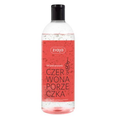 Miniaturka artykułu - ZIAJA Żel pod prysznic Czerwona Porzeczka, 500ml