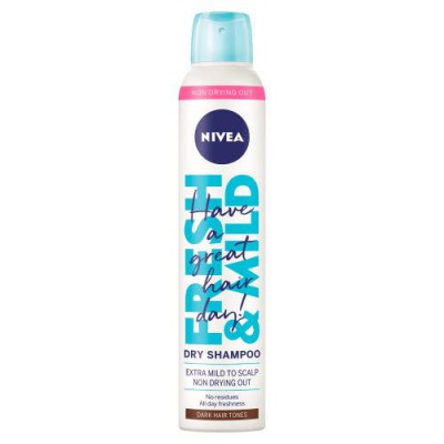 Miniaturka artykułu - NIVEA Fresh Revive Suchy szampon dla brunetki, 200ml
