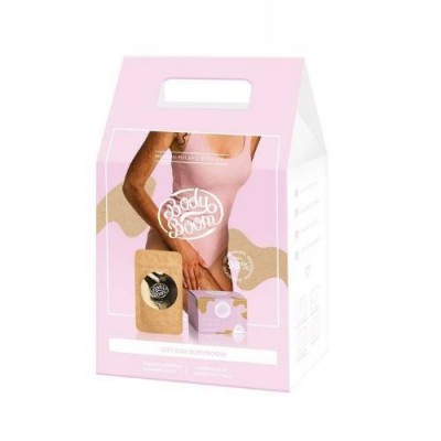 Miniaturka artykułu - BIELENDA Zestaw Bodyboom peeling shimmer 30g+masło do ciała 250ml