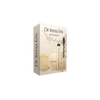 Miniaturka artykułu - DR IRENA ERIS ZESTAW Make Up Your Beauty Tusz do rzęs Extreme Volume, 9ml + Puder WEIGHTLESS MAKE-UP SETTING, 10g