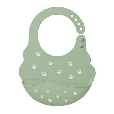 Miniaturka artykułu - BABYONO 829/06 Silikonowy Śliniak z zapięciem 