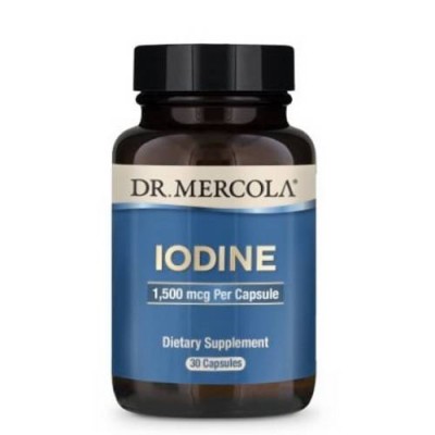 Miniaturka artykułu - DR.MERCOLA Iodine - Jod, 30 kaps.