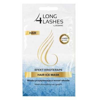 Miniaturka artykułu - LONG 4 LASHES EFEKT KRIOTERAPII Maska przyspieszająca wzrost włos&oacute;w, 2x6ml