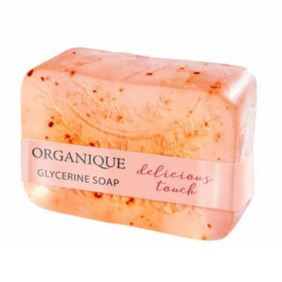 Miniaturka artykułu - ORGANIQUE Mydło glicerynowe - delicious touch, 100g