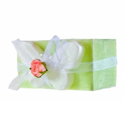 Miniaturka artykułu - ORGANIQUE Mydło glicerynowy - zielony motyl, 120g