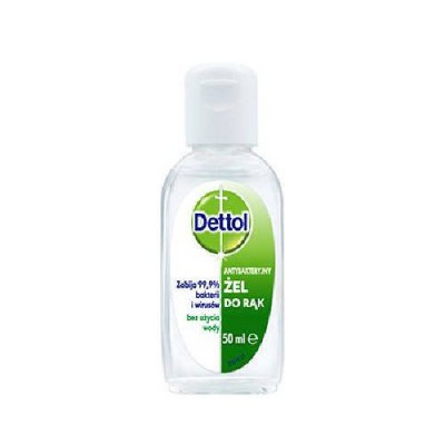 Zdjęcie produktu - Dettol Antybakteryjny Żel do rąk, 50 ml