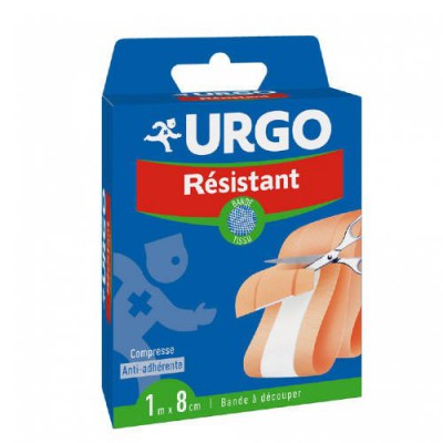 Miniaturka artykułu - URGO Resistant Neutral Plastry 1m x 8cm