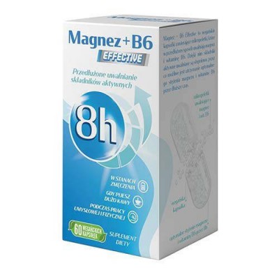Miniaturka artykułu - PROPHARMA Magnez + B6 Effective, 60kaps.
