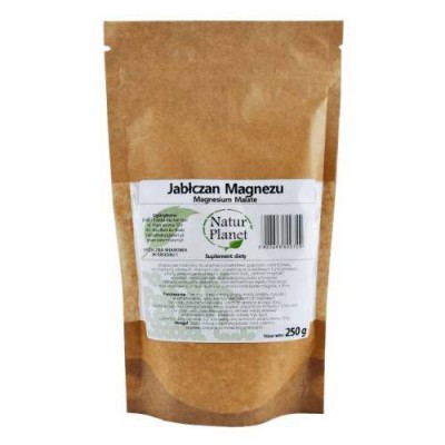 Miniaturka artykułu - NaturPlanet Jabłczan Magnezu, 250g