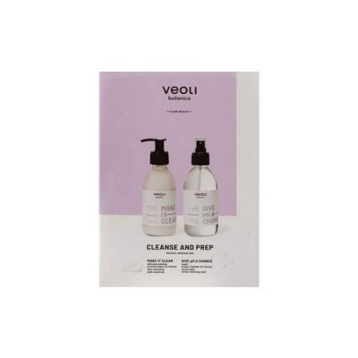 Miniaturka artykułu - VEOLI Zestaw Mleczna emulsja, 200ml + Tonik- mgiełka, 200ml