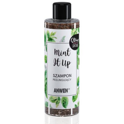 Miniaturka artykułu - ANWEN Mint It Up szampon peelingujący, 200ml
