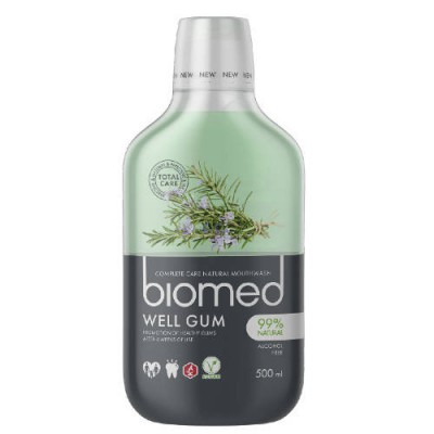 Miniaturka artykułu - BIOMED WELL GUM Płyn do płukania jamy ustnej, 500ml