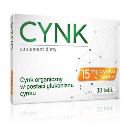 Miniaturka artykułu - ALG PHARMA Cynk, 30tabl.
