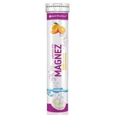 Miniaturka artykułu - ALG PHARMA Magnez, 20tabl. mus.