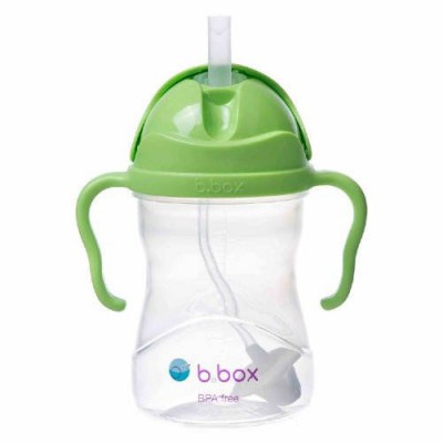 Miniaturka artykułu - B.BOX Bidon ze słomką jabłkowy, 240ml