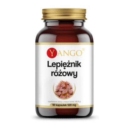 Miniaturka artykułu - YANGO Lepiężnik Różowy, 90 kaps.