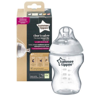 Miniaturka artykułu - Tommee Tippee CTN Butelka, 260 ml