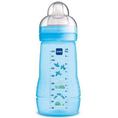 Miniaturka artykułu - MAM Butelka 2m+ Easy Active niebieska, 270ml