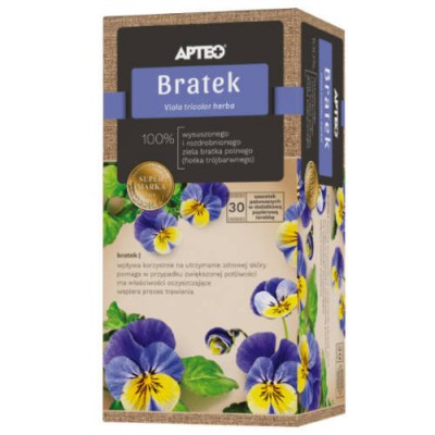 Miniaturka artykułu - APTEO NATURA Bratek, 30 saszetek