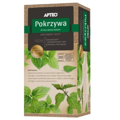 Miniaturka artykułu - APTEO NATURA Pokrzywa, 30 saszetek