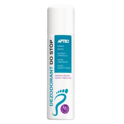 Miniaturka artykułu - APTEO CARE Dezodorant do st&oacute;p, 150ml
