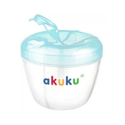 Miniaturka artykułu - AKUKU Pojemnik na mleko w proszku niebieski, 1szt.