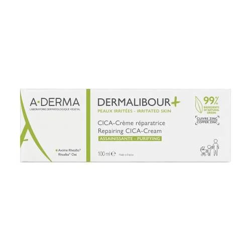 Miniaturka artykułu - A-DERMA DERMALIBOUR+ CICA Krem regenerujący, 100ml