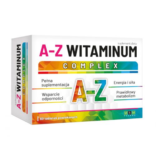 Miniaturka artykułu - A-Z Witaminum Complex, 60tabl.