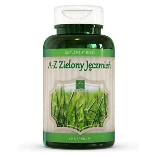 Miniaturka artykułu - A-Z Zielony Jęczmień 40 mg, 60 kaps.