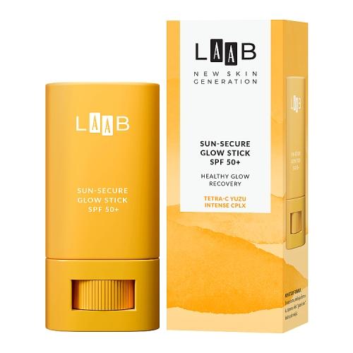 Miniaturka artykułu - AA LAAB Tetra-C Yuzu Sun-Secure Glow Stick Sztyft ochronny z SPF50+, 20 g