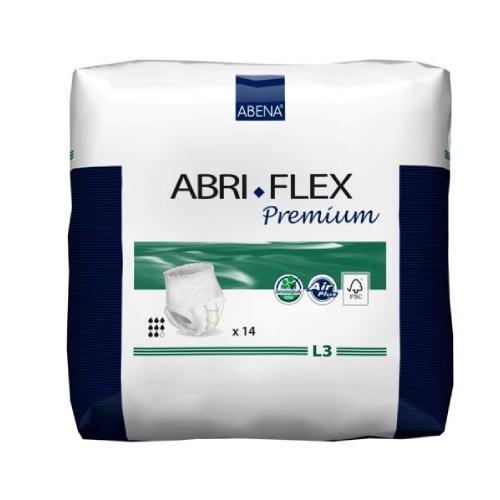 Miniaturka artykułu - ABENA ABRI-FLEX PREMIUM L3 Majtki chłonne, 14 szt.	