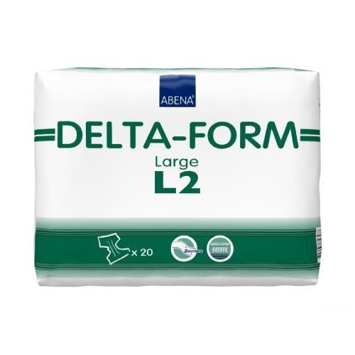Miniaturka artykułu - ABENA DELTA-FORM Large L2 Pieluchomajtki dla dorosłych, 20szt /USZKODZONE FOLIOWE OPAKOWANIE./