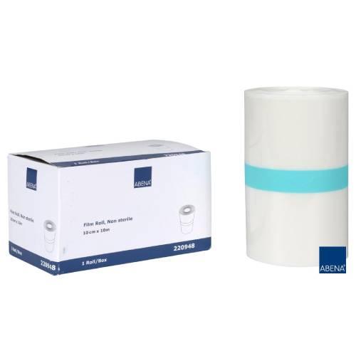 Miniaturka artykułu - Abena Opatrunek foliowy 10cm x 10m, taśma foliowa do mocowania opatrunku