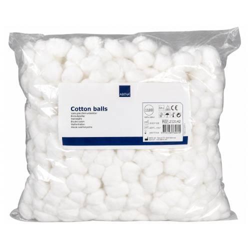 Miniaturka artykułu - Abena Waciki w kulkach 100% bawełna, 1100 szt.