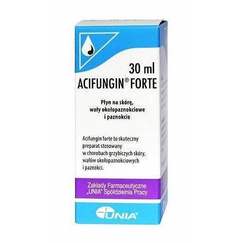 ACIFUNGIN FORTE Płyn na grzybicę paznokci, 30 ml BRAK TEKTUROWEGO OPAKOWANIA